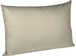 Kissenbezug FLEURESSE "Colours Mako Satin, 100% Baumwolle, mit Reißverschluss", grau (taupe), B:40cm L:60cm, Mako-Satin, Mako-Satin, Kissenbezüge, Kissenbezug, Mako Satin, glänzend, glatt, Premium Qualität
