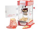 SALCO Popcornmaschine "Coca-Cola SNP-27CC", rot, B:24,8cm H:29cm T:49cm, Popcornmaschinen, Großer Zubereitungsbehälter von 60 ml mit integriertem Heizsystem, Popcornmaschine