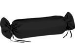 Kissenbezüge FLEURESSE "Colours", schwarz, B:15cm L:40cm, Interlock-Jersey, Obermaterial: 100% Baumwolle, Kissenbezüge, Kissenbezüge, edler, bügelfreier Interlock-Jersey aus 100% Baumwolle