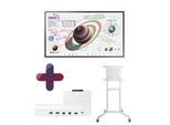 Samsung Flip Pro WM65B Flipchart 165 cm 65 Zoll inkl. conecto SA-CCART-80W Rollwagen rotierbar & Flip Pro Tray CY-TF65BBC