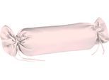 Kissenbezüge FLEURESSE "Colours", rosa (rosé), B:15cm L:40cm, Interlock-Jersey, Obermaterial: 100% Baumwolle, Kissenbezüge, Kissenbezüge, edler, bügelfreier Interlock-Jersey aus 100% Baumwolle