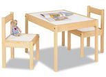 Kindersitzgruppe PINOLINO "Olaf", beige (natur, weiß), Sitzmöbel-Sets, Kinder, Kindersitzgruppe, Made in Europe