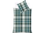 Bettwäsche FLEURESSE "Lech 3742", grün (forest), B/L: 240cm x 220cm, 1 Stk., 1 Stk., Flanell, B/L: 80cm x 80cm & 80cm x 80cm, 3 Stk., Flanell, Obermaterial: 100% Baumwolle, Bettwäsche, Bettwäsche, Edelflanell, Baumwolle, in Gr. 135x200, 155x220, 200x200cm