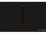 BOSCH Kochfeld mit Dunstabzug "PVQ811H26E", Energieeffizienz: B, schwarz, B:80,2cm H:22,3cm T:52,2cm, Kochfelder, DirectSelect für einfachen Bedienkomfort, Combi Zone für große Töpfe, Kochfeld mit Dunstabzug