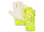 Torwarthandschuhe PUMA "ULTRA PLAY RC", Gr. 9, gelb alert, puma schwarz, Netz, Materialmix, gemustert, Handschuhe Torwarthandschuhe, für sportliche Einsätze, mit superweichem Latex-Grip