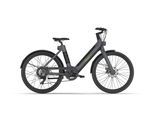 E-Bike SACHSENRAD "SachsenRAD xBird Urban E-City-Bike C6F Connect" Gr. 55, dunkelgrau, Elektrofahrräder, 55cm, 26 Zoll (66,04cm)