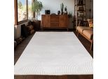 Teppich AYYILDIZ TEPPICHE "SAHARA 1113", beige (cream), B:200cm H:12mm L:290cm, Polypropylen, Teppiche, Teppich, Läufer / Pflegeleicht / Strapazierfähig / Trend Colors/ Wohnzimmer