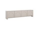Boxxx Lowboard Arco, Kaschmir, Holzwerkstoff, 2 Fächer, 203.5x51x35 cm, Typenauswahl, Beimöbel erhältlich, stehend, in verschiedenen Größen erhältlich, Wohnzimmer, Wohnwände, Lowboards, Lowboards stehend