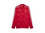 Sweatjacke PUMA "Scuderia Ferrari T7 Oversized Trainingsjacke Herren", Herren, Gr. XL, rosso corsa rot, Obermaterial: 100% Polyester. Seitentasche – Oben: 100% Polyester. Seitentasche – Unten: 100% Polyester, Sweatjacken Sweatjacke