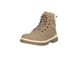 Stiefel WHISTLER "Eilla", Damen, Gr. 38, taupe, grau, Kunstfaser, Lederimitat, Schuhe Stiefel, aus robustem Material
