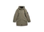 TOM TAILOR Herren TT.PRO.TECH Parka mit abnehmbarer Kapuze, grün, Uni, Gr. M