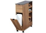 Kesper , Braun, Naturfarben , Holzwerkstoff , Holzoptik , 25x86x60 cm ,