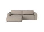 Mid.you , Beige , Textil , L-Form , 283x175 cm ,