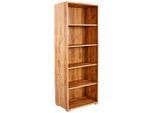 Ondega , Eichefarben , Holzwerkstoff , 4 Fächer , Schublade(n) Schubladen , 75x185x35 cm , stehend , Büromöbel, Aktenschränke & Aktenregale, Aktenregale