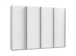Mid.you , Weiß , Holzwerkstoff , 3 Fächer , 300x216x65 cm , BQ - Bündnis für Qualität, Made in Germany, DIN EN ISO 9001 , umfangreiches Zubehör erhältlich, in verschiedenen Größen erhältlich, in verschiedenen Holzdekoren erhältlich , Schlafzimmer, Kleiderschränke, Schwebetürenschränke