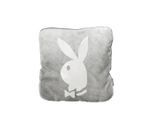 Playboy , Grau , Textil , Vintage , Füllung: Schaumstoff , 40x40 cm , Heimtextilien, Wohntextilien, Kissen, Zierkissen