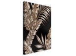 artgeist , Schwarz, Goldfarben , Textil, Holzwerkstoff , rechteckig , 40x60x1.2 cm , Keilrahmen , Dekoration, Bilder & Rahmen, Bilder, Abstrakte Bilder