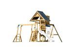Ambia Garden , Anthrazit, Braun, Weiß , Holz, Kunststoff , Zeder , 500x338x482 cm , Grüner Punkt, EN 71, Europäischer Sicherheitsstandard, FSC 100% , Spielwaren, Outdoorspielzeug, Spieltürme