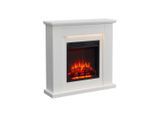 Möbelix , Weiß , Metall, Holzwerkstoff , 89x88x25 cm , Fernbedienung, Flammeneffekt separat schaltbar, Überhitzungsschutz, Thermostat, Dimmer , Kamine, Elektrokamine
