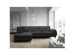 Mid.you , Dunkelgrau , Textil , Füllung: Schaumstoff , 274x201 cm , Made in EU , Wohnzimmer, Sofas & Couches, Schlafsofas, Ecksofas mit Schlaffunktion