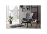 Livetastic , Grau, Schwarz , Textil , 80x92x99 cm , Esszimmer, Esszimmerstühle, Stühle
