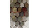Esprit , Mehrfarbig , Graphik , rechteckig , 133x200 cm , Textiles Vertrauen - Oeko-Tex®, Hohenstein, Oeko-Tex® Standard 100 , für Fußbodenheizung geeignet, in verschiedenen Größen erhältlich, für Hausstauballergiker geeignet, Fasern thermofixiert (heatset) , Teppiche & Böden, Teppiche, Webteppiche