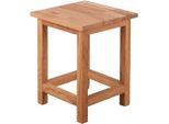 Gardenson , Eichefarben , Holz , Eiche , massiv, Hartholz , quadratisch , 30x40x30 cm ,