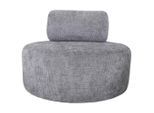 Livetastic , Grau , Textil , 88x70x88 cm , Made in EU , Sitzfläche 360° drehbar ,
