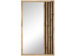 Möbelix , Eichefarben , Glas, Holzwerkstoff , 60x100x1.63 cm ,
