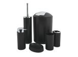 Spirella , Schwarz , Kunststoff , 6 l , 19.7x29.8x19.7 cm , Badezimmer, Badezimmeraccessoires, Badezimmer-Zubehör