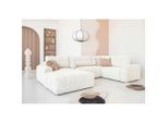 Mid.you , Beige , Textil , 333x213 cm , Made in EU , Wohnzimmer, Sofas & Couches, Wohnlandschaften