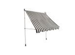 Möbelix , Weiß, Grauweiß , Metall, Kunststoff , Gartenmöbel, Sonnenschutz, Markisen