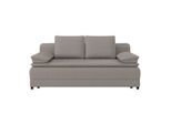Möbelix , Taupe , Textil , Füllung: Schaumstoff,Schaumstoff , 202x73-92x105 cm , Made in EU , Liegefunktion ,