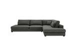 Livetastic , Grau , Textil , Füllung: Schaumstoff,Schaumstoff,Schaumstoff , L-Form, Ottomane rechts , 332x244 cm , Made in EU , seitenverkehrt erhältlich ,