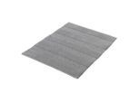 Kleine Wolke , Silberfarben , Textil , 55x65 cm , Textiles Vertrauen - Oeko-Tex® , für Fußbodenheizung geeignet, rutschhemmend , Heimtextilien, Badtextilien, Badematten, WC-Vorleger