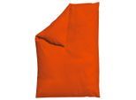 Schlafgut , Dunkelorange , Textil , Uni , 135-140x200 cm , Textiles Vertrauen - Oeko-Tex®, AZO-frei, Bsci, Oeko-Tex® Standard 100 , pflegeleicht, atmungsaktiv, bügelleicht, schadstoffgeprüft, weiche und anschmiegsame Oberfläche, dicht gewebtes Garn , Heimtextilien, Schlaftextilien, Bettwäsche, Satin Bettwäsche