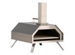 Gardenson , Silberfarben , Metall , 76.4x68.1x40 cm , Küche, Küchenelektrogeräte, Herde & Backöfen, Pizzaöfen