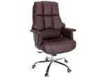 Mid.you , Braun , Textil , 75x130x64 cm , Wippmechanik mit Härtegradeinstellung , Büromöbel, Bürostühle, Chefsessel