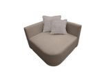 Livetastic , Goldbraun , Textil , Füllung: Silikon,Silikon , 110x75x115 cm , Made in EU , Rücken echt , Wohnzimmer, Sofas & Couches, Sofas, Weitere Sofas