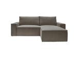 Mid.you , Anthrazit , Holz, Textil , Füllung: Polyester, Silikon , 251x170 cm , Made in EU , Armlehnen seitenverkehrt montierbar , Wohnzimmer, Sofas & Couches, Schlafsofas, Schlafsofas