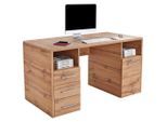 Möbelix , Eichefarben , Holzwerkstoff , 3 Schublade(n) Schubladen , 150x75.5x60 cm , Regal ,