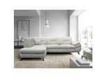 Mid.you , Beige , Textil , Füllung: Schaumstoff , 274x201 cm , Made in EU , Wohnzimmer, Sofas & Couches, Schlafsofas, Ecksofas mit Schlaffunktion