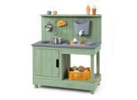Muddy Buddy , Jadegrün , Holz , 40x90x80 cm , Fsc, EN 71, Europäischer Sicherheitsstandard , mit Holzschutz vorbehandelt , Spielwaren, Spielzeug, Kinderküchen & Werkbänke