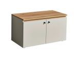 Livetastic , Eichefarben, Kaschmir , Holzwerkstoff , 70x45x38 cm , Garderobe, Garderobenbänke