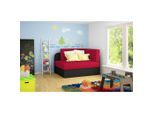 Mid.you , Rot, Schwarz , Textil , 104x60x75 cm , Kinder- & Jugendzimmer, Kindersofas