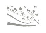 Komar , Grau, Klar , Kunststoff , 100x70 cm , Made in Germany , einfache und schnelle Anbringung , Baumarkt, Malerbedarf, Tapeten, Wandtattoos