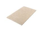 Kleine Wolke , Naturfarben , Textil , rechteckig , 70x120 cm , Textiles Vertrauen - Oeko-Tex® , für Fußbodenheizung geeignet, rutschhemmend , Heimtextilien, Badtextilien, Badematten, Badematten