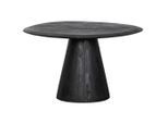 Livetastic , Schwarz , Holz , Mangoholz , massiv , Freiform , 63x42x70 cm , Wohnzimmer, Wohnzimmertische, Couchtische, Couchtische Holz