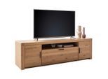 Livetastic , Eichefarben , Holz, Holzwerkstoff , Asteiche , massiv , 2 Fächer , 1 Schublade(n) Schubladen , 201x58x50 cm ,