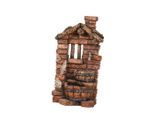 Gardenson , Braun , Kunststoff , 32x66x22 cm , wetterfest, UV-beständig , Freizeit im Garten, Gartenaccessoires